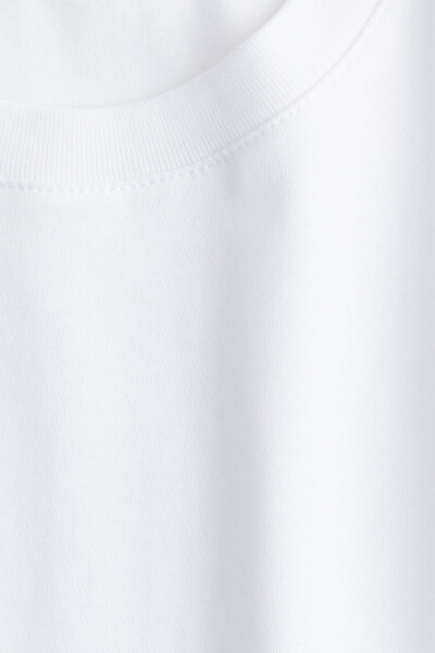 White cotton T-shirt - 5