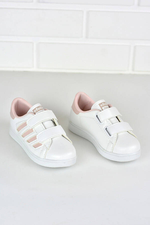 White - Kids Unisex Daily Sports Sneakers - 3