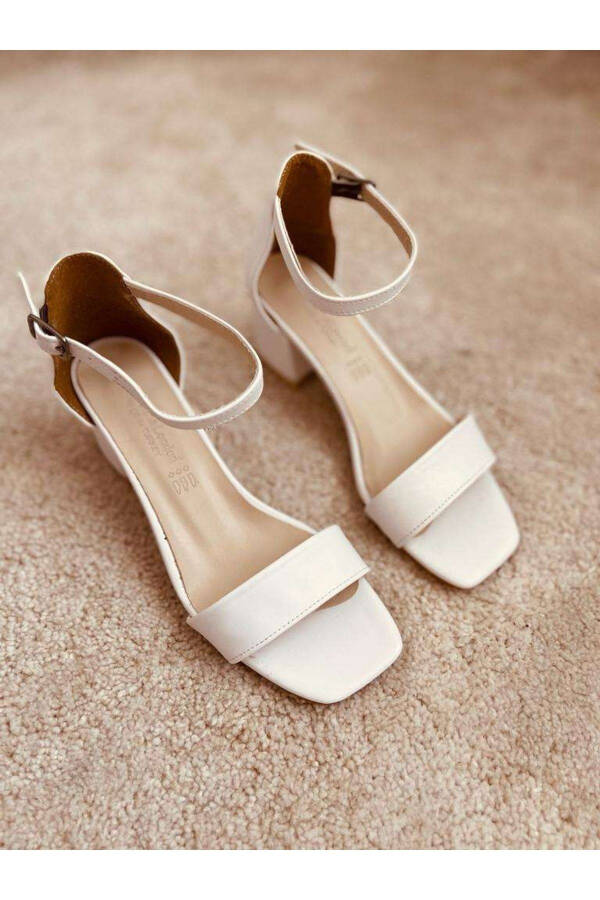 White Ribbon Bridal Classic Heeled Shoes - 2