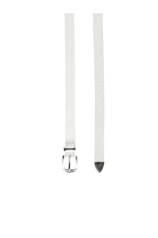 White Women's Belt Cl1060537 - 1