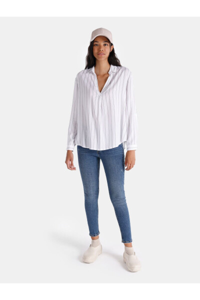 White women's blouse - 3