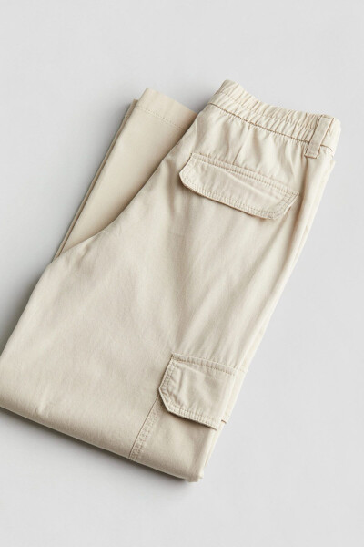 Wide cargo pants - 4