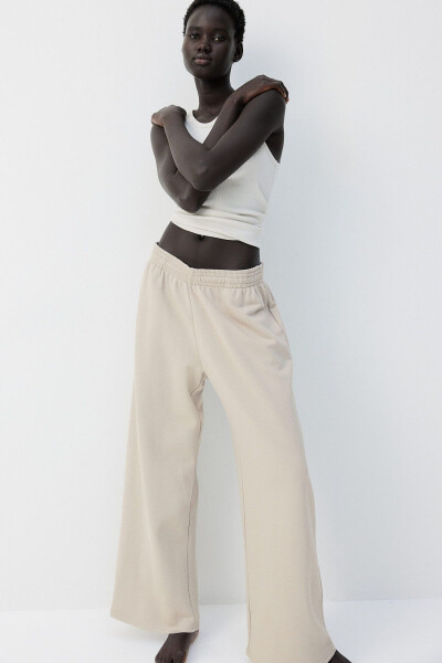 Wide Jogger Pants - 1