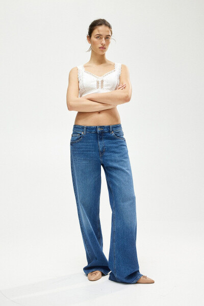 Wide Leg Jeans - 1