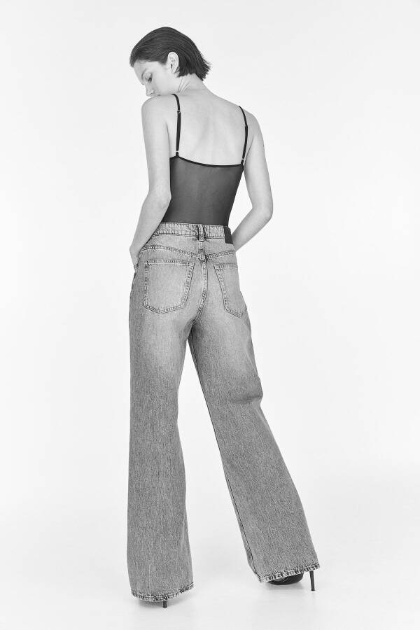 Wide Leg Jeans - 5