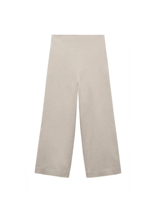 Wide Leg Linen Pants - 1