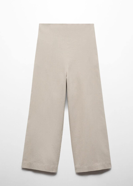 Wide Leg Linen Pants - 2