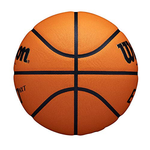 Wilson Basketball EVO NXT FIBA Game Ball, Mixed Leather, Ideal for Indoor, Size 7, Brown, WTB0965XB - 6