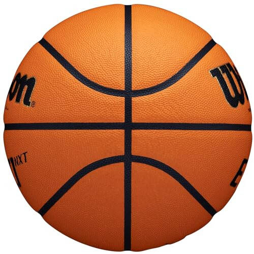 Wilson Basketbol EVO NXT FIBA Oyun Topu, Karma Deri, Kapalı Alanlar İçin Ideal, Boyut 7, Kahverengi, WTB0965XB - 3