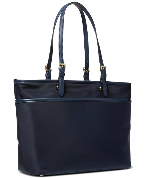 Winston Large Top Zip Multifunction Pocket Tote Navy Blue - 7