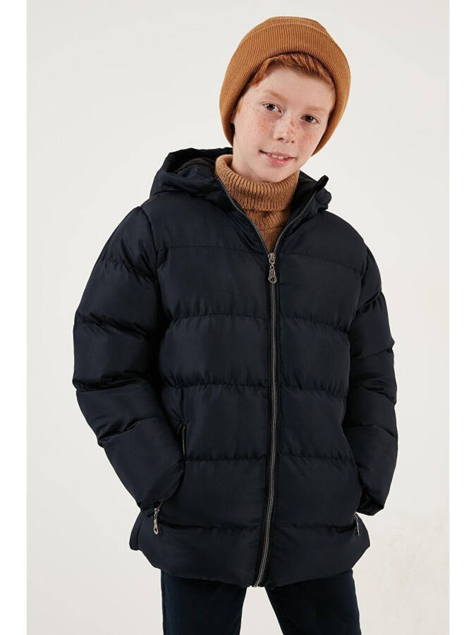 Winter Jacket with Fleece Lining, Hood and Pockets 5761911 - 2