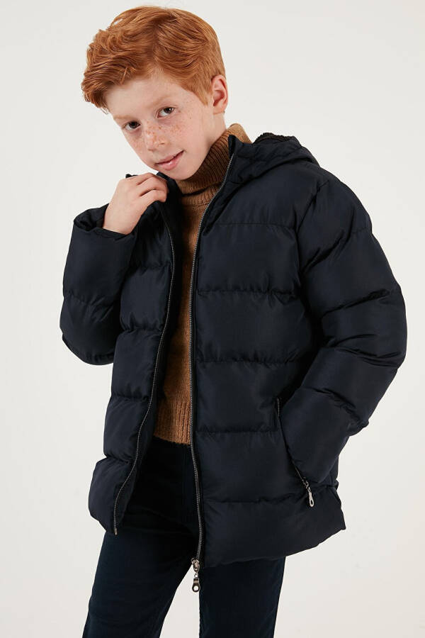 Winter Jacket with Fleece Lining, Hood and Pockets 5761911 - 9