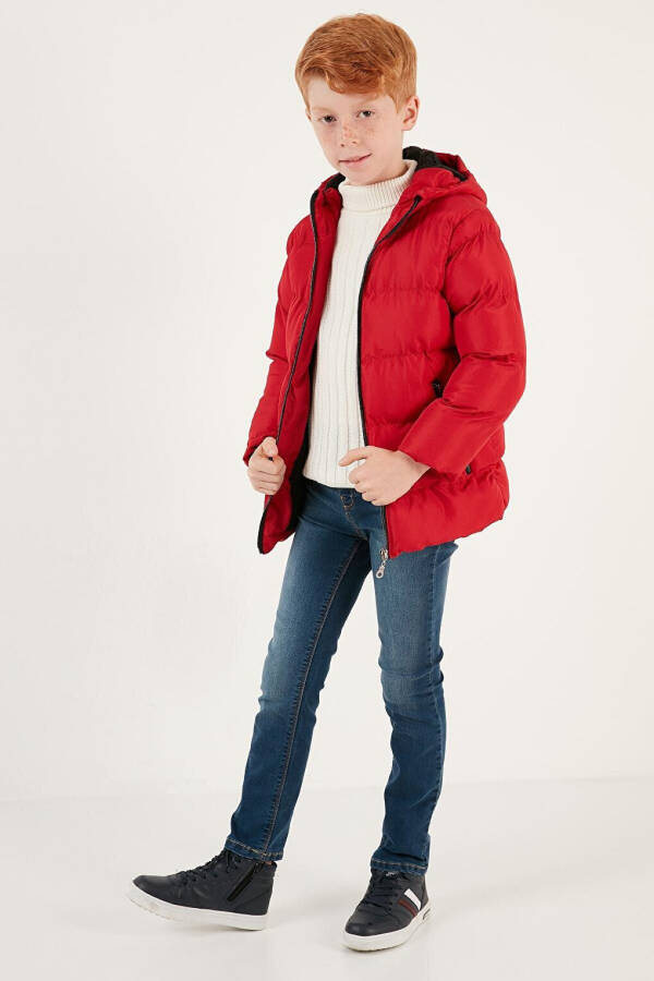 Winter Jacket with Hood, Pockets and Fleece Lining 5761911 - 7