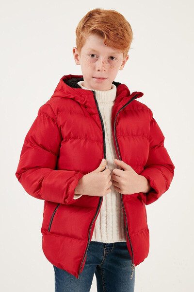 Winter Jacket with Hood, Pockets and Fleece Lining 5761911 - 9