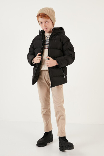 Winter Jacket with Hood, Pockets and Plush Lining 5761911 - 8