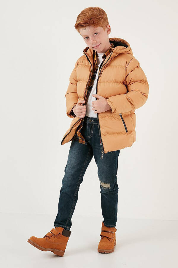 Winter Jacket with Hood, Pockets and Plush Lining 5761911 - 8