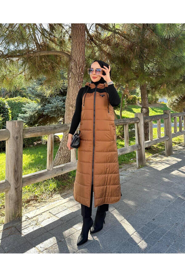 Winter Quilted Puffy Fiber Filled Women's Vest 50004 - 2