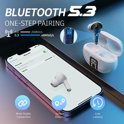 Wired Earbuds, Headphones Earbuds Wired 3.5mm, in-Ear Magnetic Earphones with Mic, Compatible with iPhone iPad Samsung Android Laptop (Black) - 6