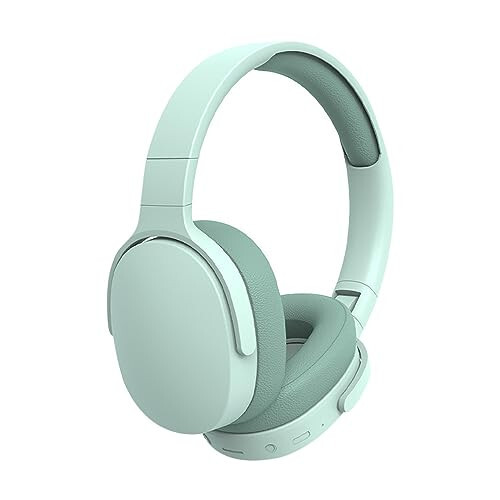 Wireless BT Over-Ear Headphones Headset with Microphone Foldable Noise Canceling Headphones (Green), Jmndmi-ZCT2308103 - 2