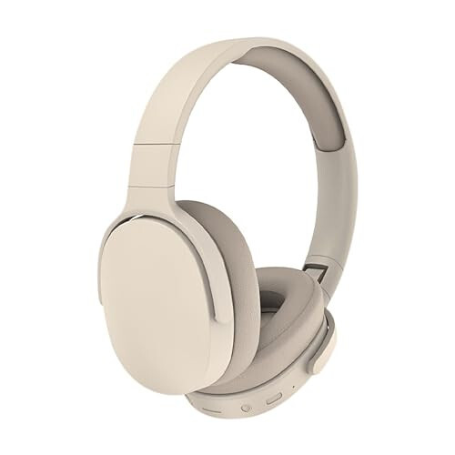 Wireless BT Over-Ear Headphones Headset with Microphone Foldable Noise Canceling Headphones (Khaki), Jmndmi-ZCT2308103 - 2