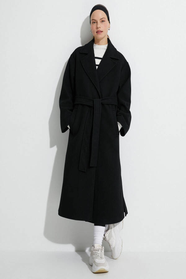 Woman in a Black Coat - 3