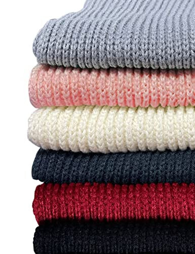 Women Winter Knitted Hooded Long Scarf Warm Shawl Wrap Head Scarves - 28