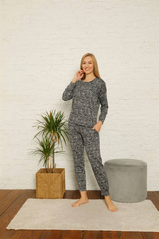 Women's 100% Cotton Combed Cotton Pajamas Set 3435 - 2