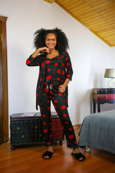 Women's 3-piece Pajamas Set 20594 - 12