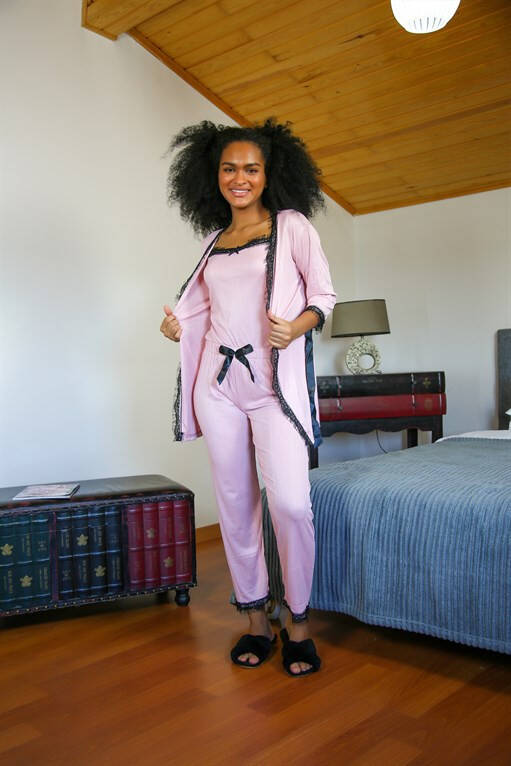 Women's 3-piece Pajamas Set 20598 - 10