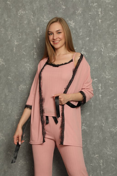 Women's 3-piece Pajamas Set 20598 - 16