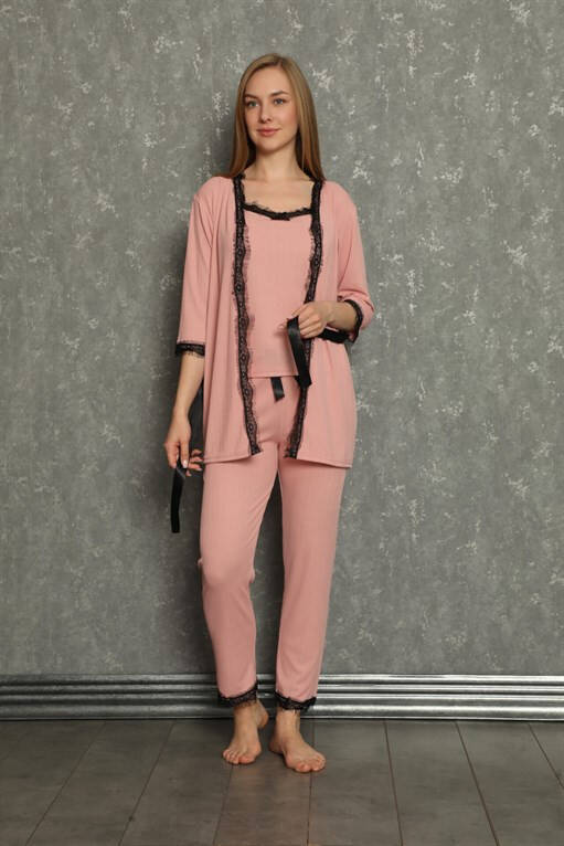 Women's 3-piece Pajamas Set 20598 - 17