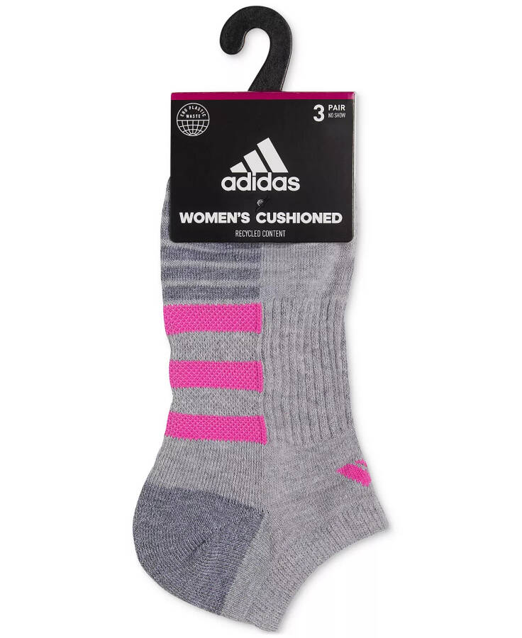 Women's 3-Pk. Cushioned 3.0 No Show Socks Light Grey - 3