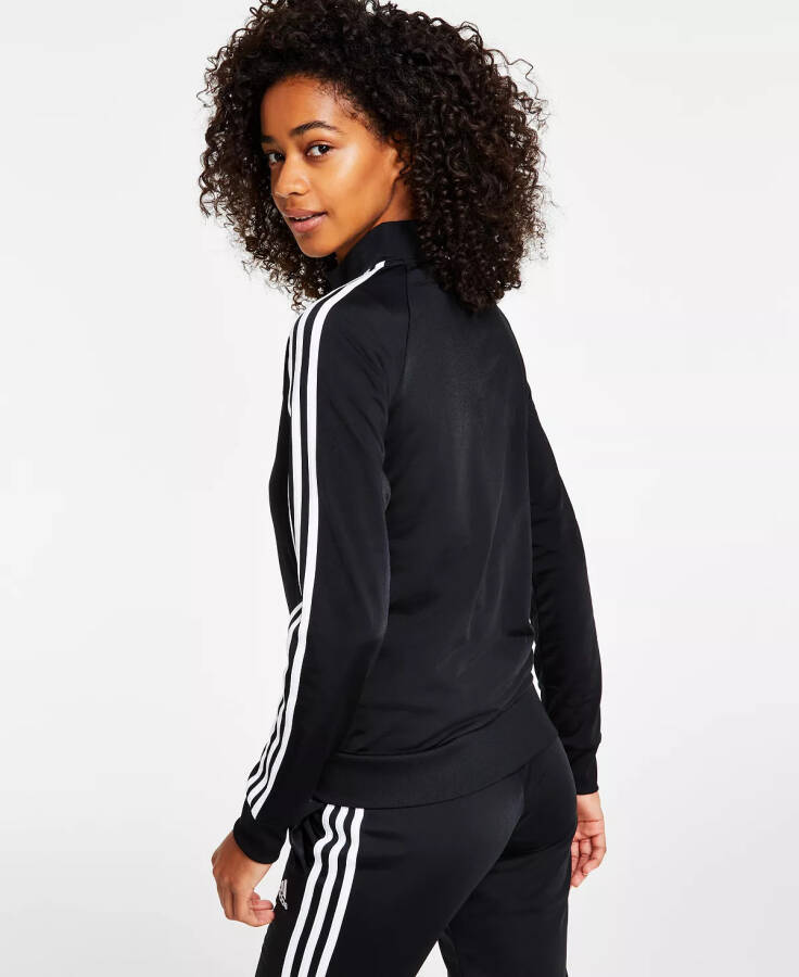 Women's 3-Stripe Tricot Track Jacket, XS-4X Black - 2