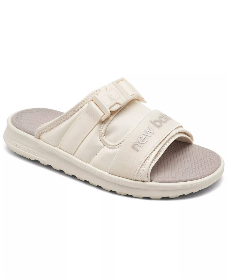 Women's 330 Puffy Slide Sandals from Finish Line Linen/moon rock - 1