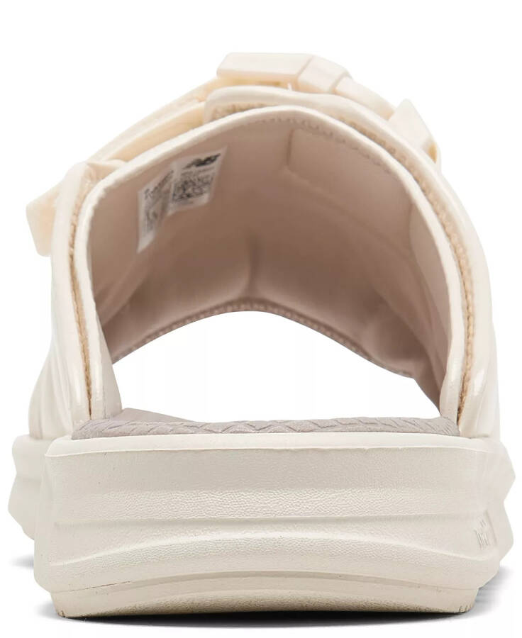 Women's 330 Puffy Slide Sandals from Finish Line Linen/moon rock - 4