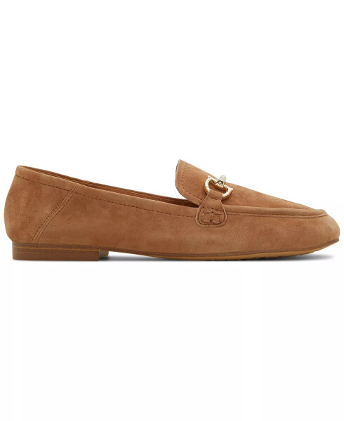 Women's Accolade Slip-On Tailored Bit Loafers Tan Suede - 7