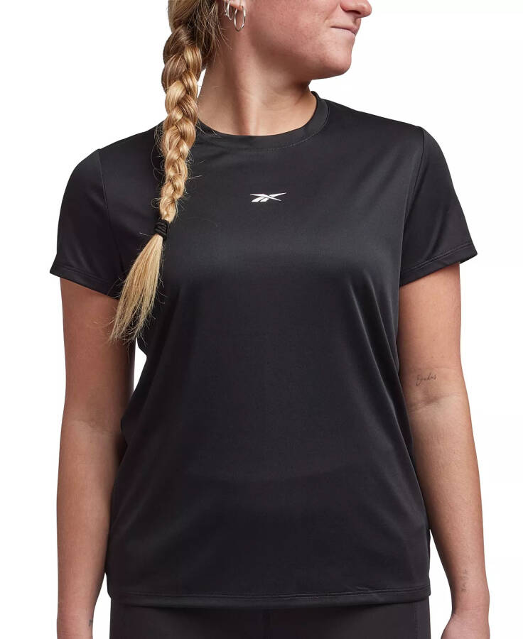 Women's Active Identity Performance Logo Tech T-Shirt Black - 1