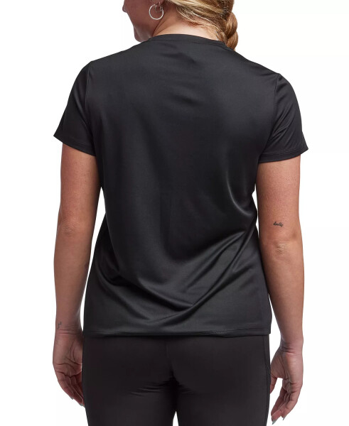 Women's Active Identity Performance Logo Tech T-Shirt Black - 2