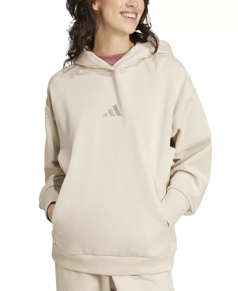 Women's All SZN Boyfriend Fleece Hoodie Alumina - 3