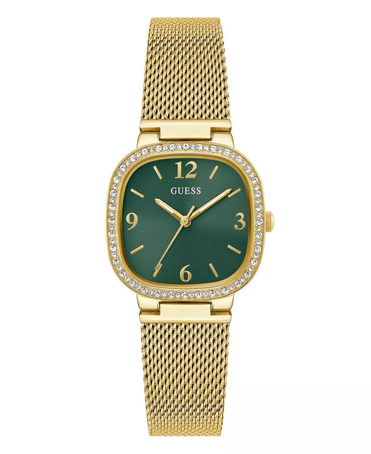 Women's Analog Gold-Tone Stainless Steel and Mesh Watch 32mm Gold-Tone - 1