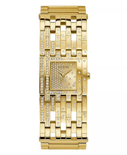 Women's Analog Gold-Tone Stainless Steel Watch 22mm Gold-Tone - 1