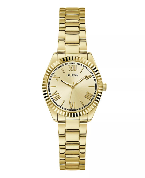 Women's Analog Gold-Tone Stainless Steel Watch 30mm Gold-Tone - 1