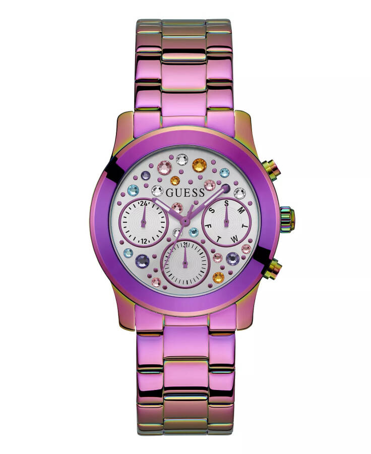 Women's Analog Iridescent Stainless Steel Watch 38mm Iridescent - 1