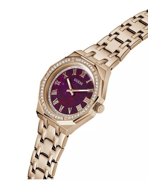 Women's Analog Rose Gold Stainless Steel Watch 36mm Rose Gold - 2