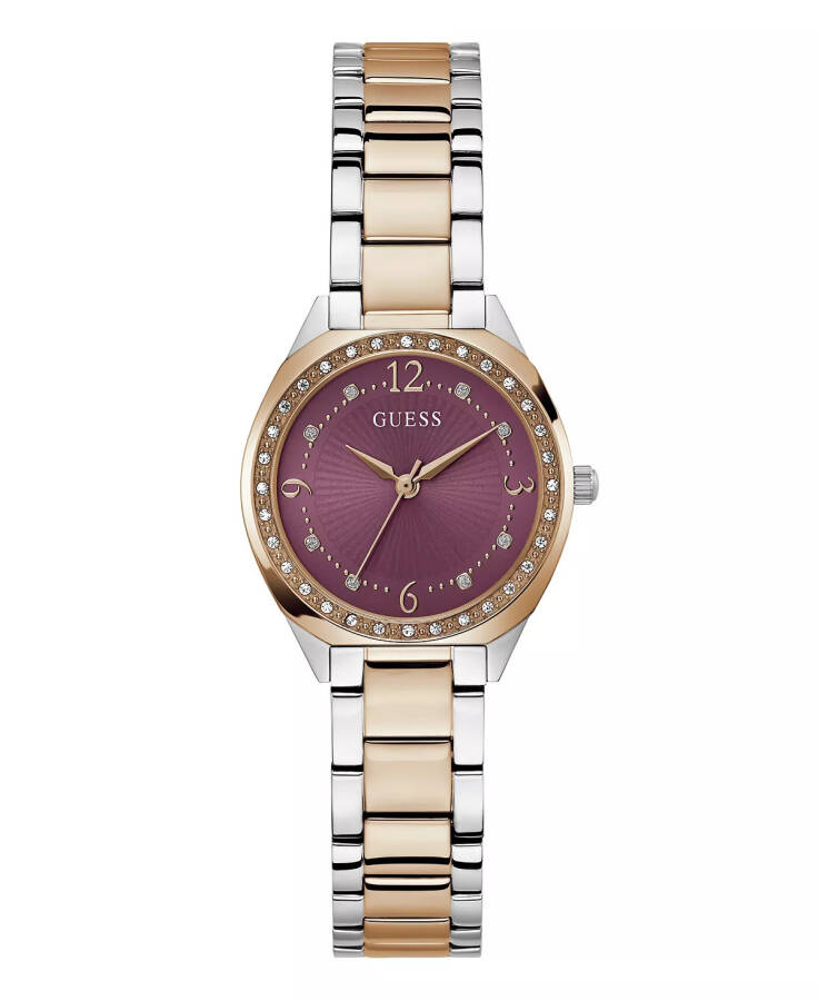 Women's Analog Two Tone Steel Watch 30mm Two Tone/Multi - 1