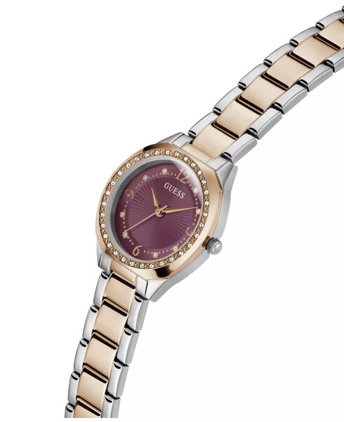 Women's Analog Two Tone Steel Watch 30mm Two Tone/Multi - 2