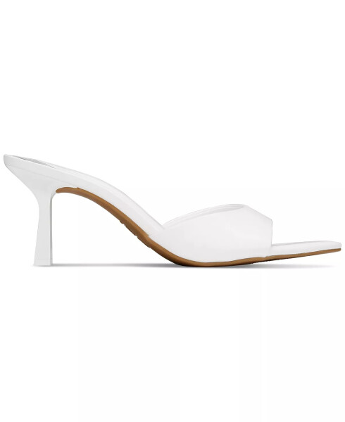 Women's Basaaria Dress Slide Sandals, Created for Modazone White Smooth - 3