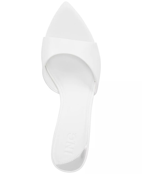 Women's Basaaria Dress Slide Sandals, Created for Modazone White Smooth - 5