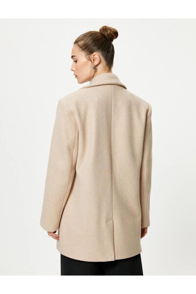 Women's beige coat - 5