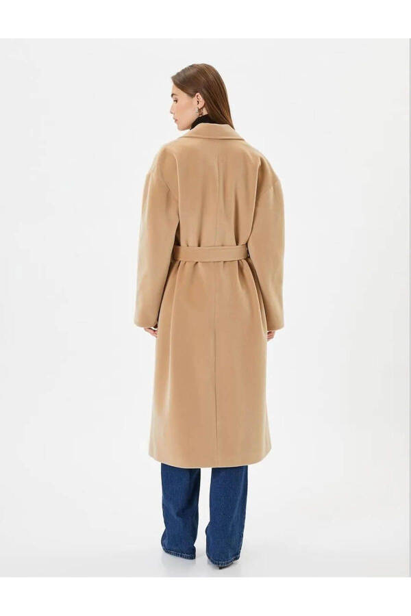 Women's beige coat - 3